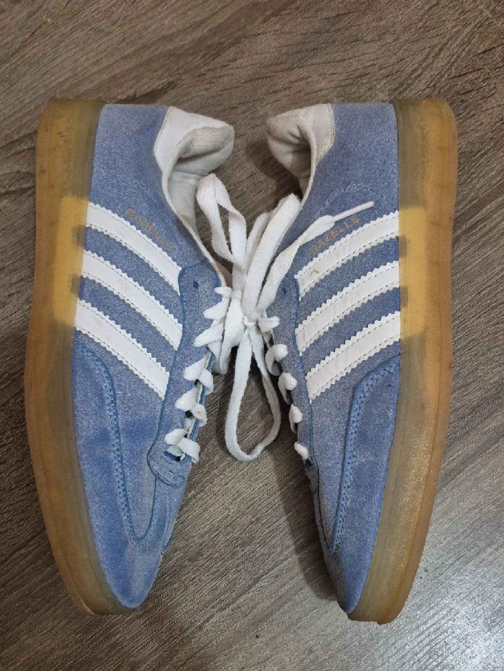 adidas Light Blue and White Women Sneakers